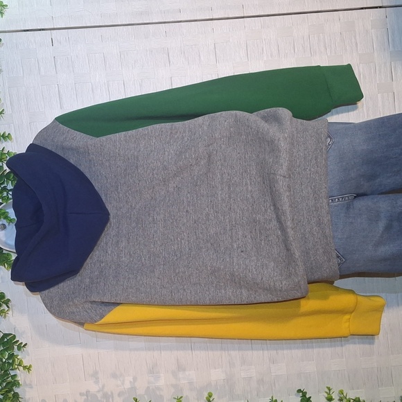NWT Polo Ralph Lauren Colorblock Fleece Hoodie - Picture 5 of 16